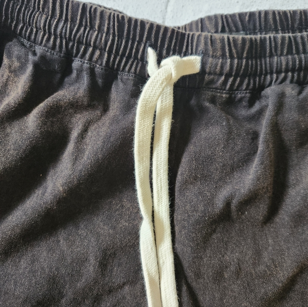 Volcom Women's Strutin Stone Twill Shorts 2.5" Drawstring‎ Frayed Black Medium - Picture 5 of 7